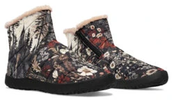 Dark Fairytale Comfy Winter Boots -Rogue & Wolf Shop ComfyWinterBoots DarkFairytaleComfyWinterBoots 173 82265 Comfywinterboots Blk STR7 NLB