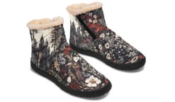 Dark Fairytale Comfy Winter Boots -Rogue & Wolf Shop ComfyWinterBoots DarkFairytaleComfyWinterBoots 173 82265 Comfywinterboots Blk STR8 NLB