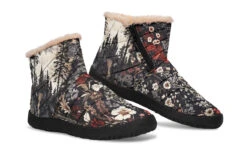 Dark Fairytale Comfy Winter Boots -Rogue & Wolf Shop ComfyWinterBoots DarkFairytaleComfyWinterBoots 173 82265 Comfywinterboots Blk STR9 NLB