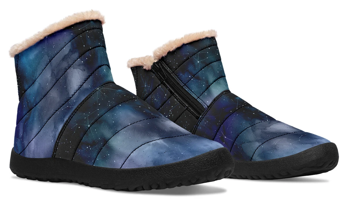 Deep Blue Comfy Winter Boots 9 Deep Blue Comfy Winter Boots - Image 7