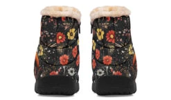 Fox Spirit Comfy Winter Boots -Rogue & Wolf Shop ComfyWinterBoots FoxSpiritComfyWinterBoots 173 82256 Comfywinterboots Blk STR5 NLB