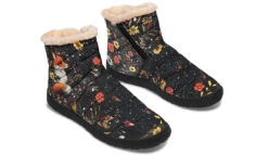 Fox Spirit Comfy Winter Boots -Rogue & Wolf Shop ComfyWinterBoots FoxSpiritComfyWinterBoots 173 82256 Comfywinterboots Blk STR8 NLB