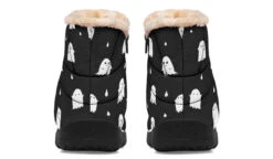 Ghost Party Comfy Winter Boots -Rogue & Wolf Shop ComfyWinterBoots GhostPartyComfyWinterBoots 173 37938 Comfywinterboots Blk STR5 NLB