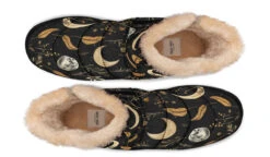 Moonlit Botanica Comfy Winter Boots -Rogue & Wolf Shop ComfyWinterBoots MoonlitBotanicaComfyWinterBoots 173 37911 Comfywinterboots Blk STR6 RAW