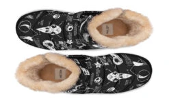 Raven Study Comfy Winter Boots -Rogue & Wolf Shop ComfyWinterBoots RavenStudyComfyWinterBoots 173 37909 Comfywinterboots Blk STR6 RAW