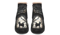 Shadows And Whiskers Comfy Winter Boots -Rogue & Wolf Shop ComfyWinterBoots ShadowsAndWhiskersComfyWinterBoots 173 84284 Comfywinterboots Blk STR4 NLB