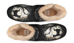 Shadows And Whiskers Comfy Winter Boots -Rogue & Wolf Shop ComfyWinterBoots ShadowsAndWhiskersComfyWinterBoots 173 84284 Comfywinterboots Blk STR6 RAW