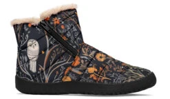 Twilight Watcher Comfy Winter Boots -Rogue & Wolf Shop ComfyWinterBoots TwilightWatcherComfyWinterBoots 173 82277 Comfywinterboots Blk STR3 NLB