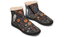 Twilight Watcher Comfy Winter Boots -Rogue & Wolf Shop ComfyWinterBoots TwilightWatcherComfyWinterBoots 173 82277 Comfywinterboots Blk STR8 NLB