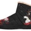 Yule Antlers Comfy Winter Boots -Rogue & Wolf Shop ComfyWinterBoots YuleAntlersComfyWinterBoots 173 82254 Comfywinterboots Blk STR1 NLB