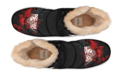 Yule Antlers Comfy Winter Boots -Rogue & Wolf Shop ComfyWinterBoots YuleAntlersComfyWinterBoots 173 82254 Comfywinterboots Blk STR6 RAW