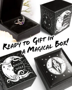Rhea Sterling Silver Ring US6 To US11 -Rogue & Wolf Shop Composite01 Box4x5