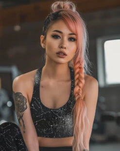 Constellation Longline Sports Bra