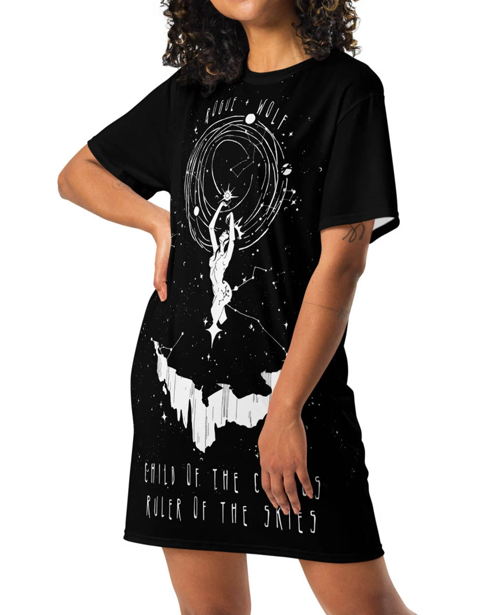 Child Of The Cosmos Tee Dress 5 Child Of The Cosmos Tee Dress - Image 3