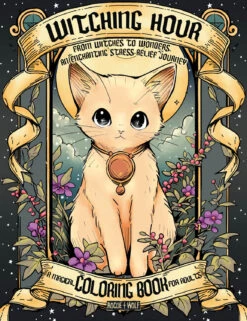 Witching Hour: A Magical Coloring Book For Adults