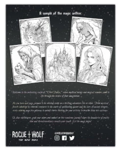 Dark Fables: A Fairy Tale Coloring Book For Adults -Rogue & Wolf Shop DF Shopify 02