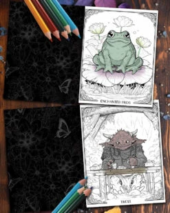 Dark Fables: A Fairy Tale Coloring Book For Adults -Rogue & Wolf Shop DF Shopify 05