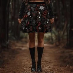 Dead Of Winter Skater Skirt