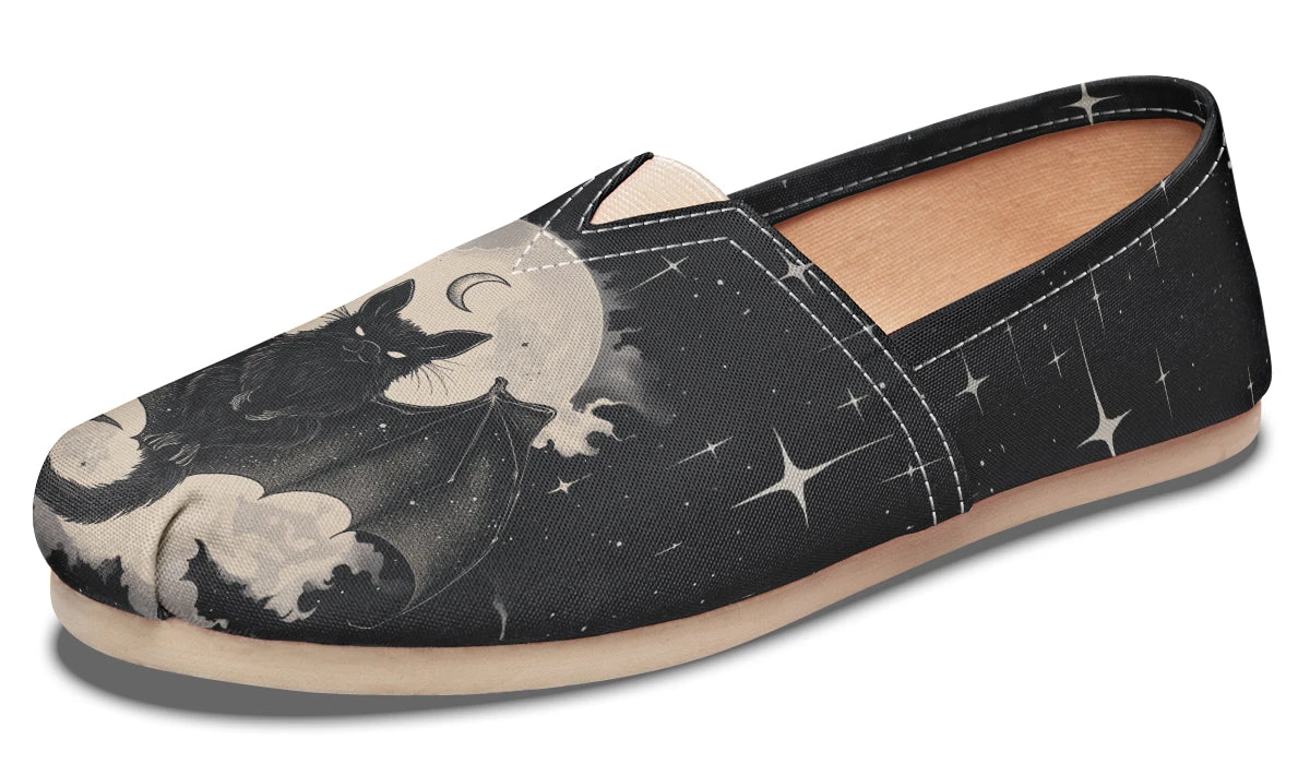 Moonlit Bat Espadrilles 3 Moonlit Bat Espadrilles