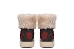Blood Rose Romance Fold Over Winter Boots -Rogue & Wolf Shop FoldOverWinterBoots BloodRoseRomanceFoldOverWinterBoots 173 36626 Polarboots CW STR10 NLB