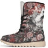 Crimson Wolf Fold Over Winter Boots -Rogue & Wolf Shop FoldOverWinterBoots CrimsonWolfFoldOverWinterBoots 173 95846 Polarboots CW STR1 NLB