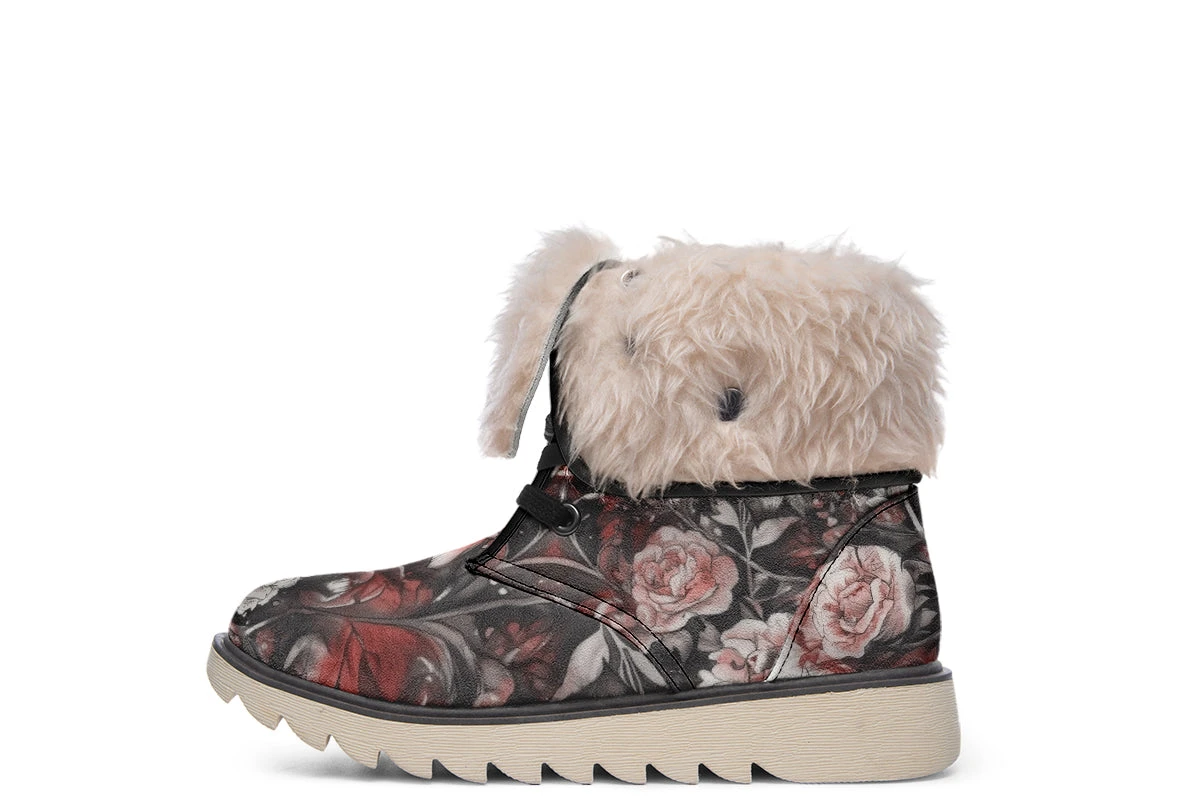 Crimson Wolf Fold Over Winter Boots 11 Crimson Wolf Fold Over Winter Boots - Image 9