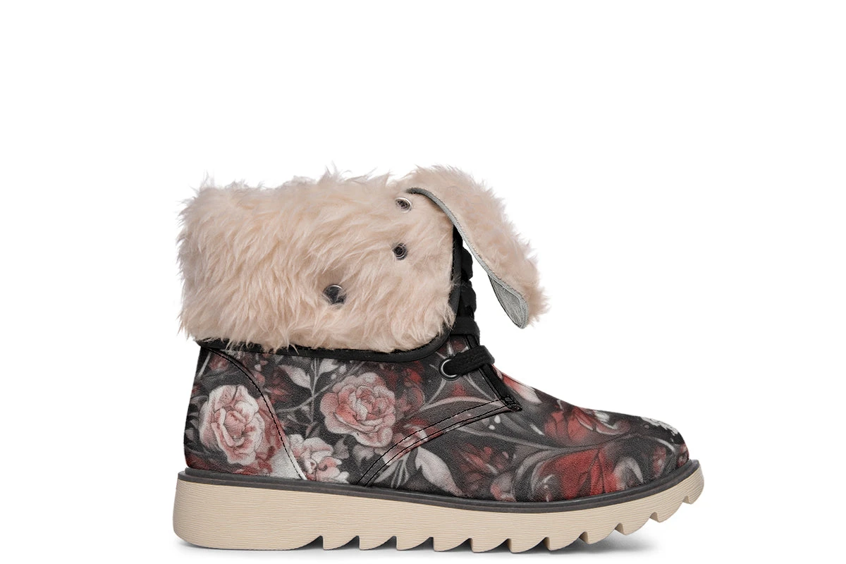 Crimson Wolf Fold Over Winter Boots 12 Crimson Wolf Fold Over Winter Boots - Image 10