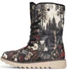 Dark Fairytale Fold Over Winter Boots -Rogue & Wolf Shop FoldOverWinterBoots DarkFairytaleFoldOverWinterBoots 173 95832 Polarboots CW STR1 NLB