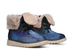 Deep Blue Fold Over Winter Boots -Rogue & Wolf Shop FoldOverWinterBoots DeepBlueFoldOverWinterBoots 173 36612 Polarboots CW STR16 NLB