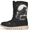 Doom Raven Fold Over Winter Boots