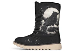 Doom Raven Fold Over Winter Boots