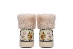 Enchanted Blossoms Fold Over Winter Boots -Rogue & Wolf Shop FoldOverWinterBoots EnchantedBlossomFoldOverWinterBoots 173 36660 Polarboots CW STR10 NLB