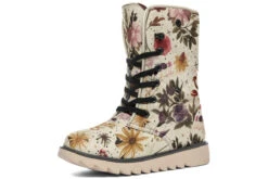 Enchanted Blossoms Fold Over Winter Boots -Rogue & Wolf Shop FoldOverWinterBoots EnchantedBlossomFoldOverWinterBoots 173 36660 Polarboots CW STR3 NLB