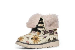 Enchanted Blossoms Fold Over Winter Boots -Rogue & Wolf Shop FoldOverWinterBoots EnchantedBlossomFoldOverWinterBoots 173 36660 Polarboots CW STR4 NLB
