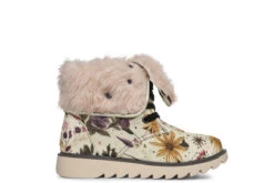 Enchanted Blossoms Fold Over Winter Boots -Rogue & Wolf Shop FoldOverWinterBoots EnchantedBlossomFoldOverWinterBoots 173 36660 Polarboots CW STR6 NLB