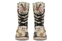 Enchanted Blossoms Fold Over Winter Boots -Rogue & Wolf Shop FoldOverWinterBoots EnchantedBlossomFoldOverWinterBoots 173 36660 Polarboots CW STR7 NLB