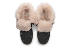 Moonlit Bat Fold Over Winter Boots -Rogue & Wolf Shop FoldOverWinterBoots MoonlitBatFoldOverWinterBoots 173 79211 Polarvibeboots CW STR12 RAW