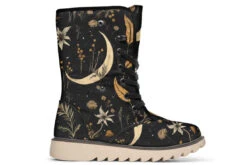 Moonlit Botanica Fold Over Winter Boots -Rogue & Wolf Shop FoldOverWinterBoots MoonlitBotanicaFoldOverWinterBoots 173 36643 Polarboots CW STR5 NLB