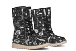 Raven Study Fold Over Winter Boots 27 Raven Study Fold Over Winter Boots -Rogue & Wolf Shop FoldOverWinterBoots RavenStudyFoldOverWinterBoots 173 36673 Polarboots CW STR15 NLB