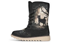 Shadows And Whiskers Fold Over Winter Boots