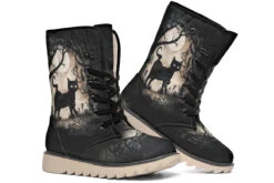 Shadows And Whiskers Fold Over Winter Boots -Rogue & Wolf Shop FoldOverWinterBoots ShadowsAndWhiskersFoldOverWinterBoots 173 79214 Polarboots CW STR13 NLB