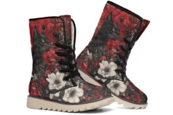 Twilight Cat Fold Over Winter Boots -Rogue & Wolf Shop FoldOverWinterBoots TwilightcatFoldOverWinterBoots 173 79229 Polarboots CW STR13 NLB