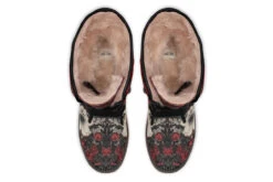 Twilight Cat Fold Over Winter Boots -Rogue & Wolf Shop FoldOverWinterBoots TwilightcatFoldOverWinterBoots 173 79229 Polarvibeboots CW STR11 RAW