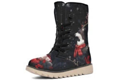 Yule Antlers Fold Over Winter Boots -Rogue & Wolf Shop FoldOverWinterBoots YuleAntlersFoldOverWinterBoots 173 79240 Polarboots CW STR3 NLB