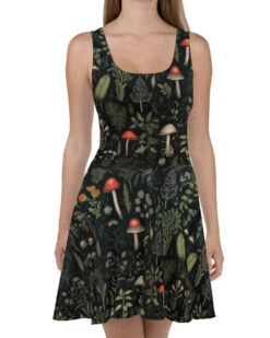 Foraging Skater Dress -Rogue & Wolf Shop ForagingDress 01 product