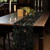 Foraging Table Runner -Rogue & Wolf Shop ForagingRunner 01