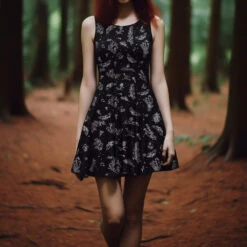 Nightshade Skater Dress