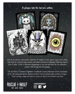 Haunted Nightmare: A Spooky Coloring Book For Adults -Rogue & Wolf Shop HN Shopify 02