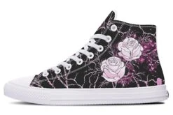 Amethyst Kintsugi Rose High Tops -Rogue & Wolf Shop HighTops AmethystKintsugiRoseHighTops 173 52660 Hightop RAW WT STR2