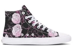 Amethyst Kintsugi Rose High Tops -Rogue & Wolf Shop HighTops AmethystKintsugiRoseHighTops 173 52660 Hightop RAW WT STR3